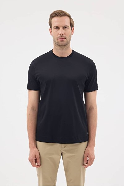 Paşahan Crew Neck 100% Mercerized Cotton Men's T-Shirt