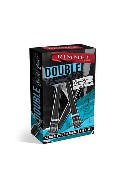 RIMMEL LONDON Rimmel Scandaleyes Exaggerate Liquid Eyeliner, Black + Waterpro...