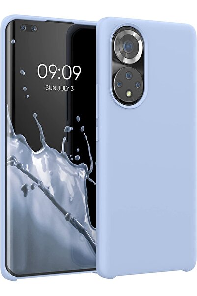 KWmobile Θήκη Σιλικόνης Honor 50 Pro - Soft Flexible Rubber Cover - Light Blu...