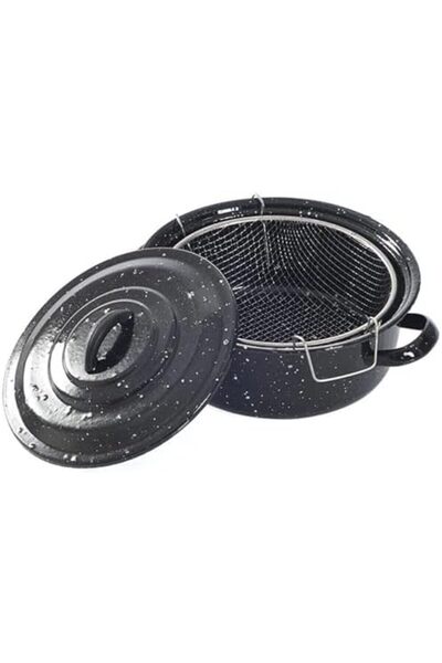 Yıldızan Msa Shop -Essan Fireproof and Non-Stick Fryer Frying Pan 931845