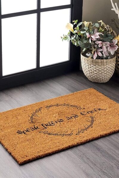 Yıldızan adn shop مفرش أرضية بتصميم سيد الخواتم Speak Friend 920026