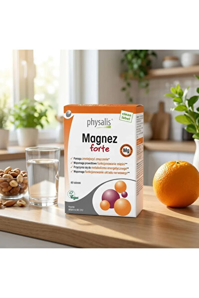 PHYSALIS Магнезий Форте с витамини B6 и B12, Физалис, 60 таблетки