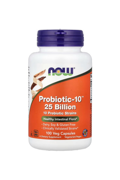 Genel Markalar Probiotic-10, 25 Billion, with 10 Probiotic Strains, Dairy, So...