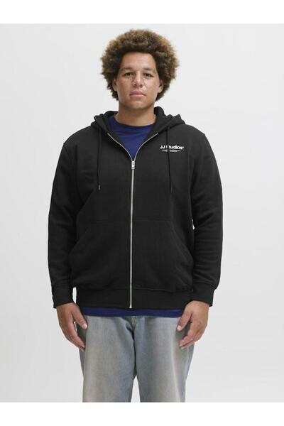Jack & Jones Premium Jack Jones Soho Regular Fit Zippered Men's Large Size Sw...
