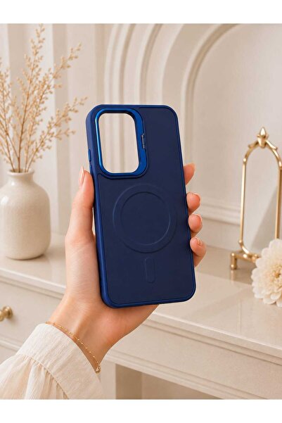 Case Samsung Galaxy A56 Premium Deri MagSafe Uyumlu Telefon Kılıfı | Seyir St...