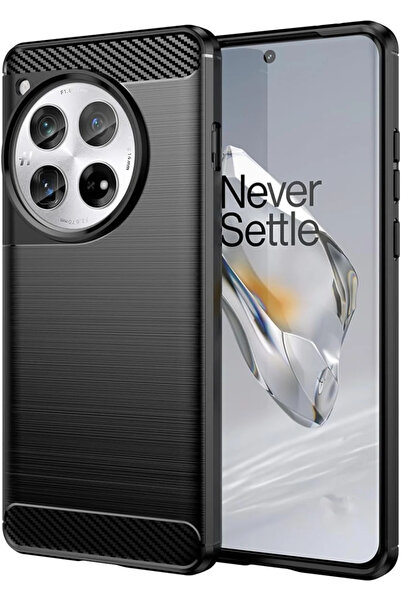 HappyCase Θήκη Σιλικόνης - OnePlus 12 - Brushed - Black