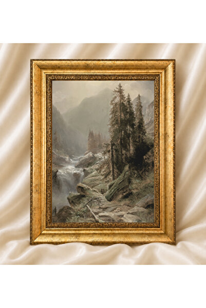 Tek Tasarım Vintage Framed Painting, Classic Antique Framed Painting Models