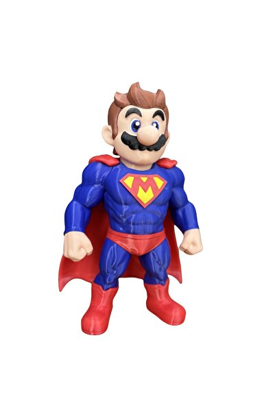Eva Prints Figurina Super Mario 29 cm, model decorativ printat 3D in Romania,...
