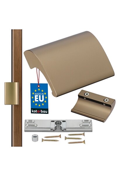 KOTARBAU Aluminiu BalK DE LUXE mâner metalic AUR + Zăvor