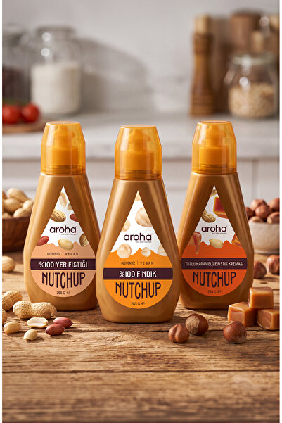 AROHA Nutchup 3'lü Tadım Seti