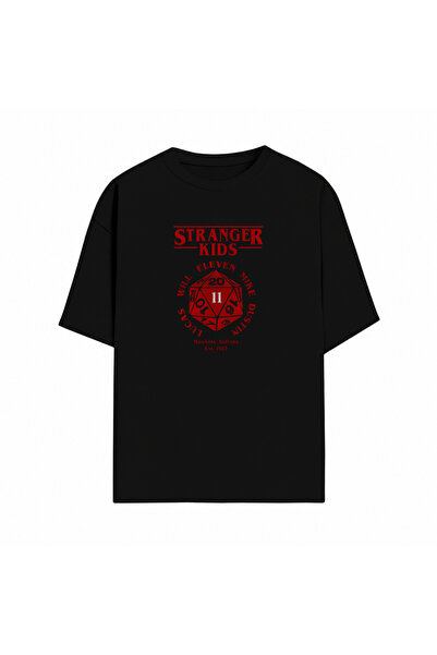 Grafftee Clothing Stranger Things Design Printed Premium Unisex Cotton T-Shir...