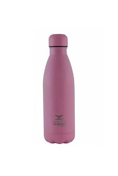 estia Θερμός Ταξιδίου 01-7812 Save Aegean 500ml Ανοξείδωτο Ατσάλι Ροζ
