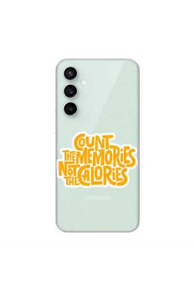 Other Samsung S24 Plus Count the memories not the calories Transparent Silico...