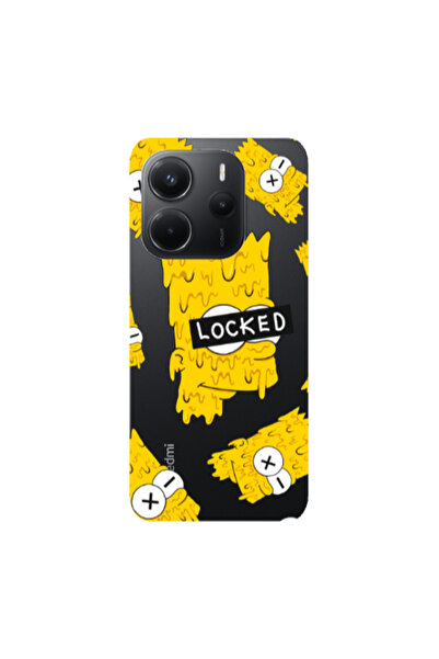 Other Xiaomi Redmi Note 14 Bart Simpson Transparent Silicone TPU Θήκη