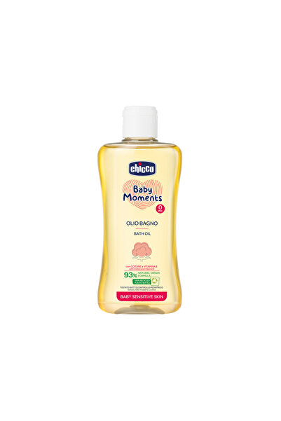 Chicco Ulei de baie pentru bebeluși, Baby Moments - 200 ml
