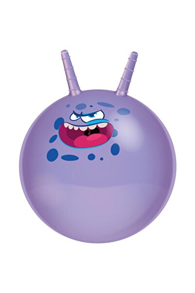 Eddy Toys Minge de sarit cu manere 45cm violet, pentru dezvoltarea motricitat...