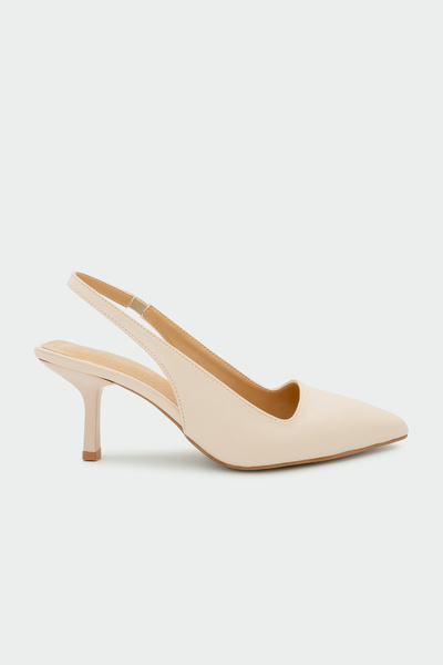 LAMİNTA Sahra Classic Women's Leather Heeled Shoes