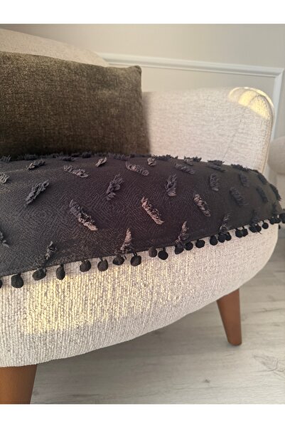 Hisar Home Bohemian Tasseled Pompom Sofa Cover 75X90, I Will Sell This Produc...