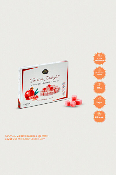 Nar Aromalı Lokum 454gr