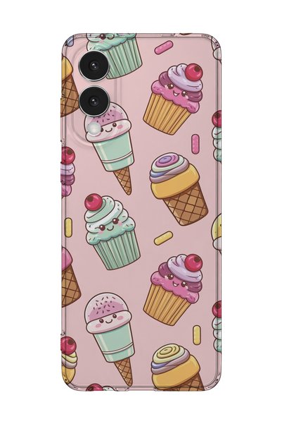 lelia Samsung Galaxy S25 Edge Compatible Printed Transparent Phone Case |   C...