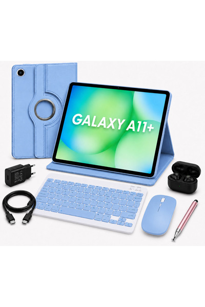 Samsung GALAXY TAB A11 Plus 6gb 128gb 11 İNÇ (KALEM HEDİYE) Kılıf Klavye Mous...