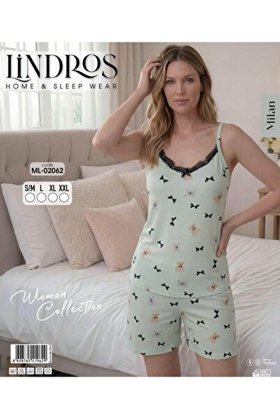 irem içgiyim Women's Shorts Pajama Set Milan Fabric New Season