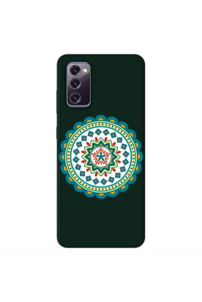 Other Samsung S20 FE Mandala D11 Dark Green Colored Silicone TPU Θήκη