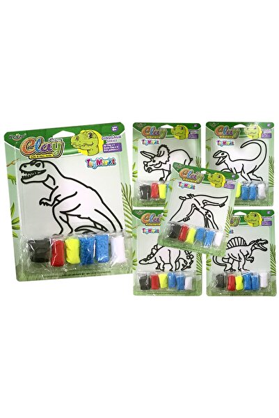 ToyMarkt Σετ Πλαστελίνης Δεινόσαυροι 24x19x3εκ. 913115