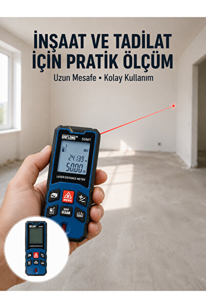 Lisinya Digital Laser Distance Measuring Device Construction and Home Use New...
