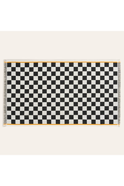Zsa Zsa Zsu Vıseu Siyah-ekru Plaj Havlusu 90x150 Cm