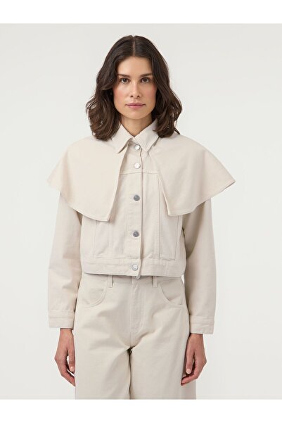 YAS Jacke YASCAMEA DENIM CAPE