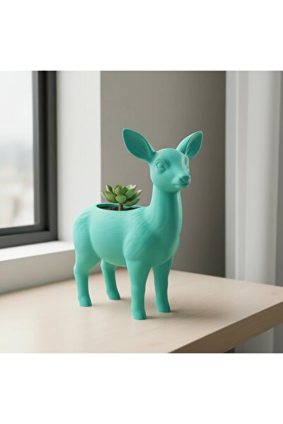 OEM Ghiveci decorativ Caprioara pentru plante mici, imprimat 3D