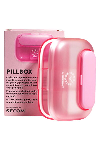 Good Routine Pillbox Cutie pentru Pastile Roz 1buc Secom,