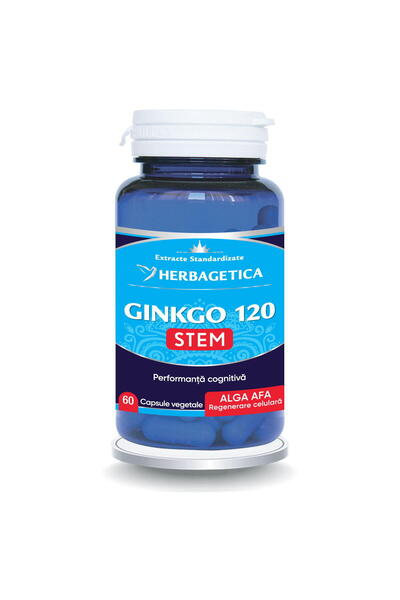 herbagetica Ginkgo 120 Stem 60cps