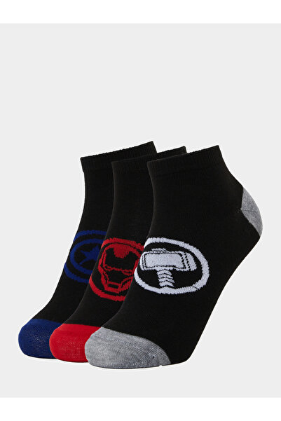 Styli Boys Set of 3 - Avengers Ankle Socks