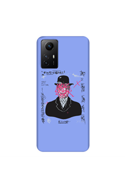 Other Xiaomi Redmi Note 12s Awes Light Purple Colored Silicone TPU Θήκη