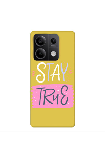 Other Xiaomi Redmi Note 13Pro 5G Stay True Yellow Colored Silicone TPU Θήκη