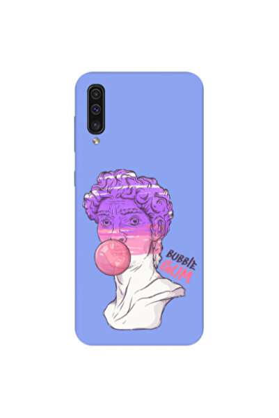 Other Samsung A50 Pin Bubble Light Purple Colored Silicone TPU Θήκη