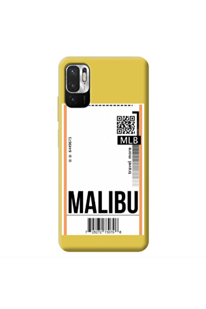 Other Xiaomi Redmi Note 10 Pro 5G Malibu Travel More Yellow Colored Silicone ...