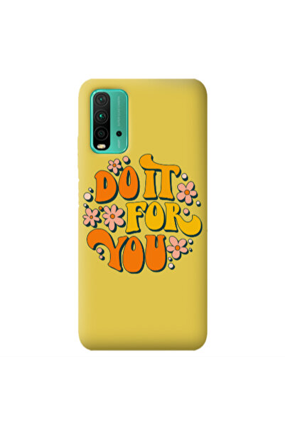 Other Xiaomi Poco M3 Do it For You Yellow Colored Silicone TPU Θήκη