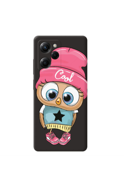 Other Xiaomi Poco X5 Pro Cool Star Black Colored Silicone TPU Θήκη