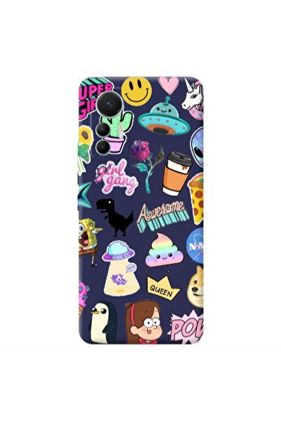 Other Xiaomi Mi 12 Lite Cartoon queen Dark blue Colored Silicone TPU Θήκη