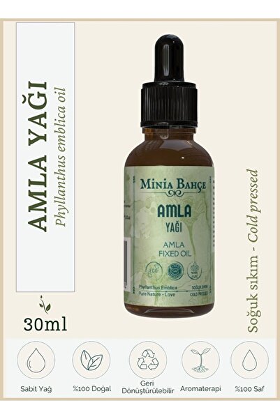 minia bahçe Amla Oil – 100% Pure and Natural, 30 ml