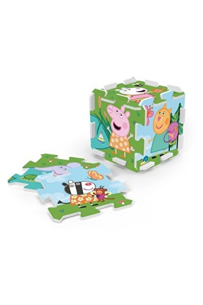 Trefl Puzzle din spuma Peppa Pig 2023, set de puzzle pentru copii 3+, cu pies...