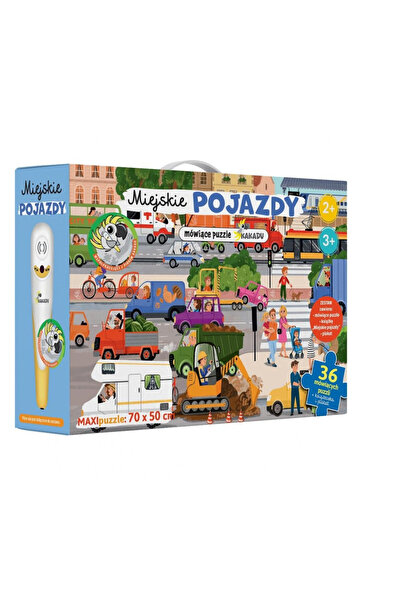 Jedność Jednosc Puzzle sonore Kakadu Vehicule urbane cu stilou 2+