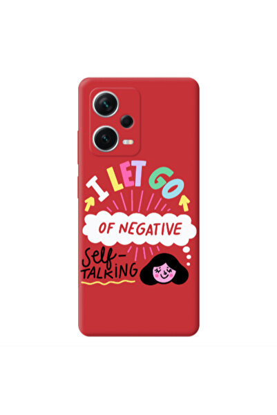 Other Xiaomi Poco X5 Let go Self talking Red Colored Silicone TPU Θήκη