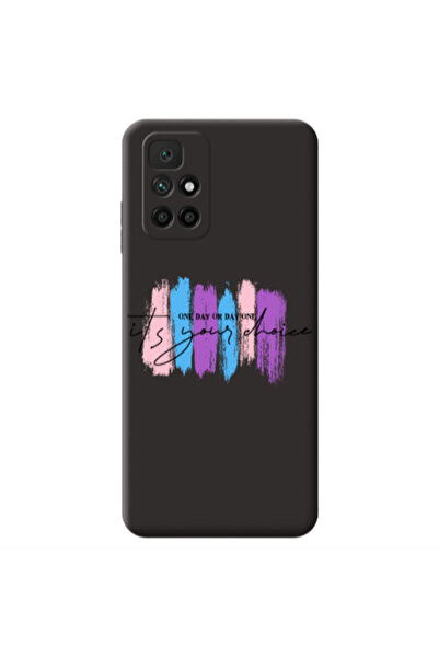 Other Xiaomi Redmi 10 2022 One Day Or Day One Black Colored Silicone TPU Θήκη