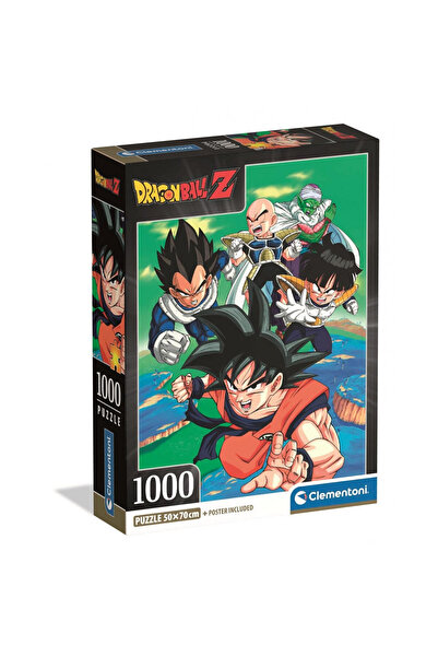 CLEMENTONI Puzzle Dragon Ball Z Colecție de înaltă calitate cu 1000 de piese,...