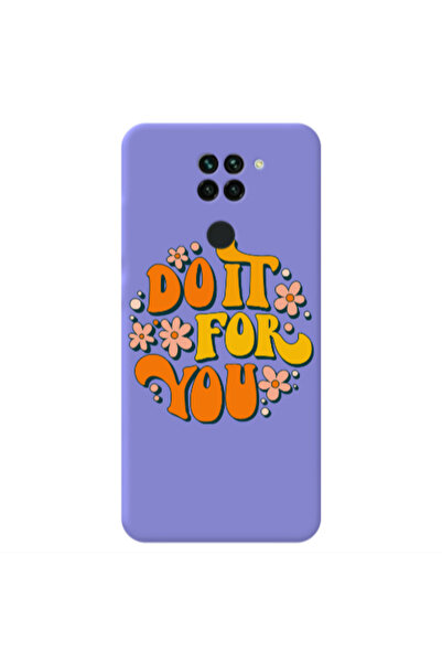 Other Xiaomi Redmi Note 9 Do it For You Purple Colored Silicone TPU Θήκη