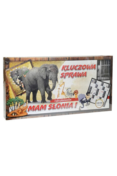 Swede Joc de societate / joc de masa Mam Slonia / Kluczowa Sprawa, 2 jocuri, ...